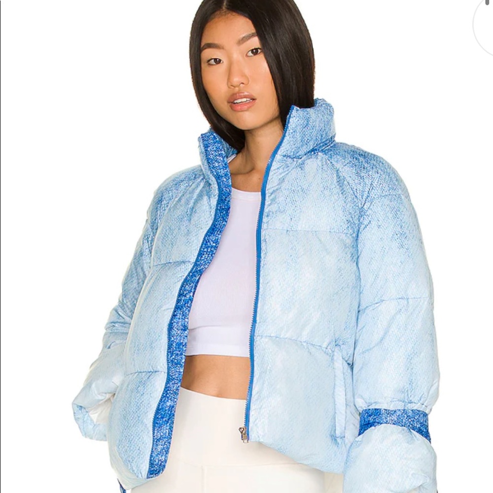 NWT Revolve Puffer Coat with Bows